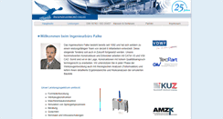 Desktop Screenshot of ingbuerofalke.com